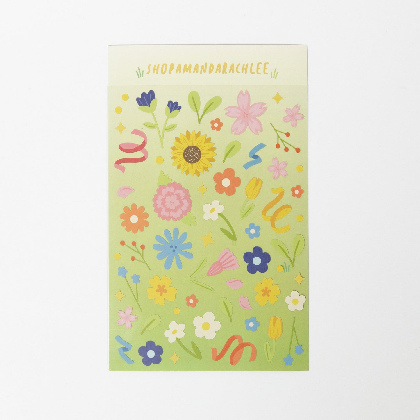 Flower Sticker Sheet