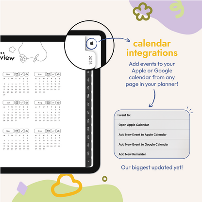 2025 Digital Doodle Planner