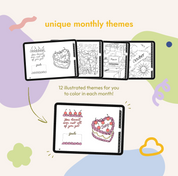 2025 Digital Doodle Planner