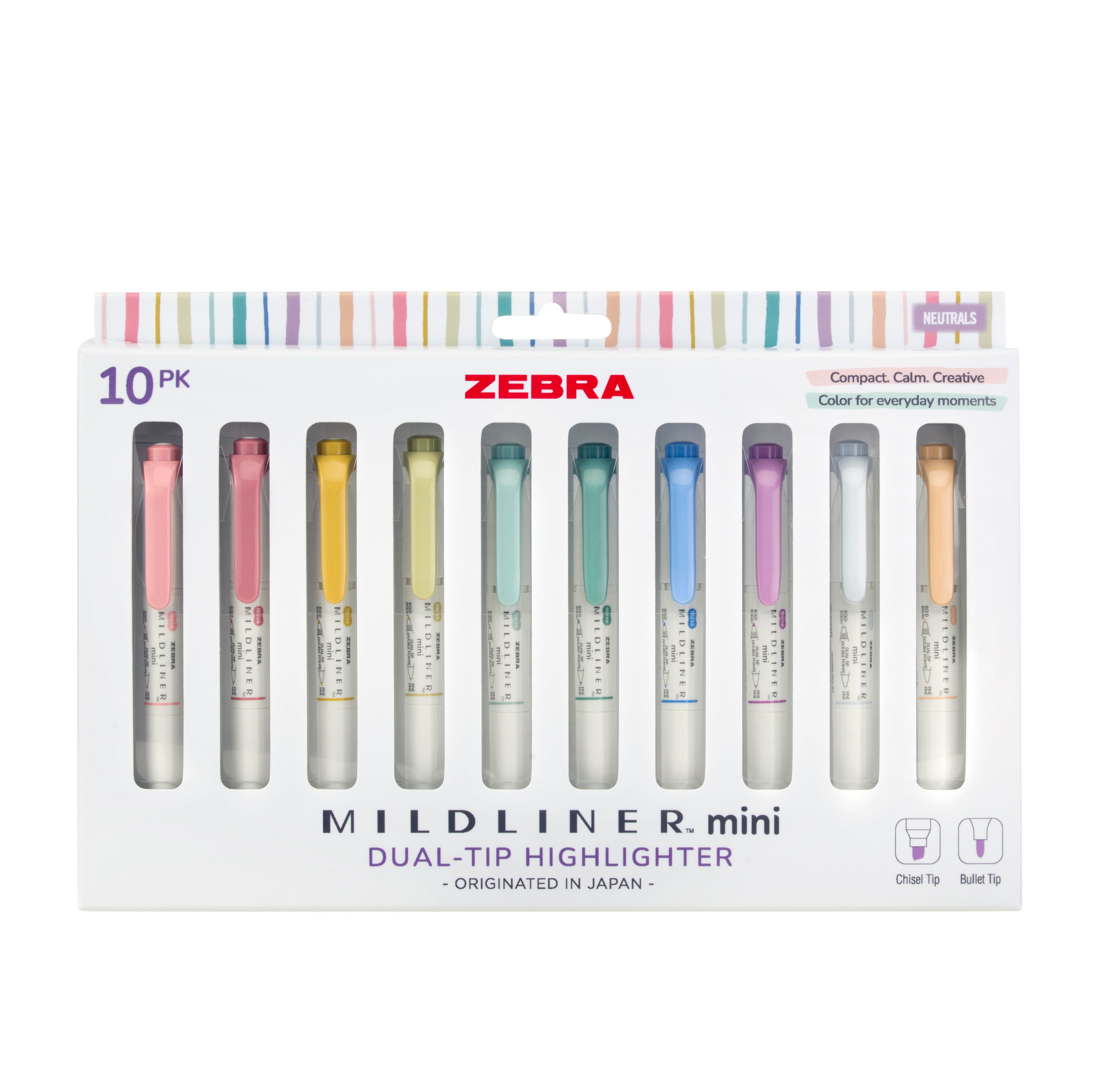 Zebra MILDLINER Mini Set