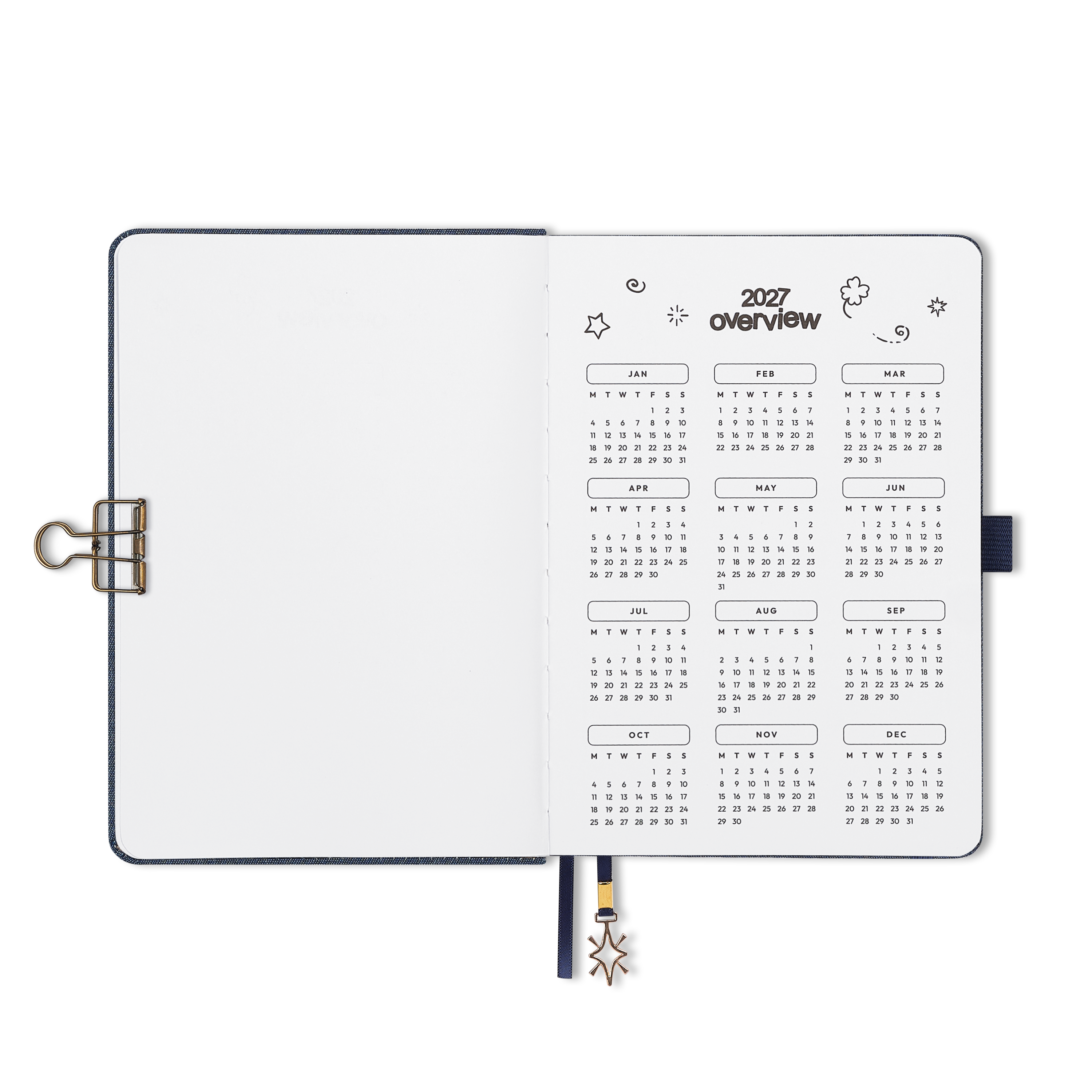 2027 Doodle Planner (A5)