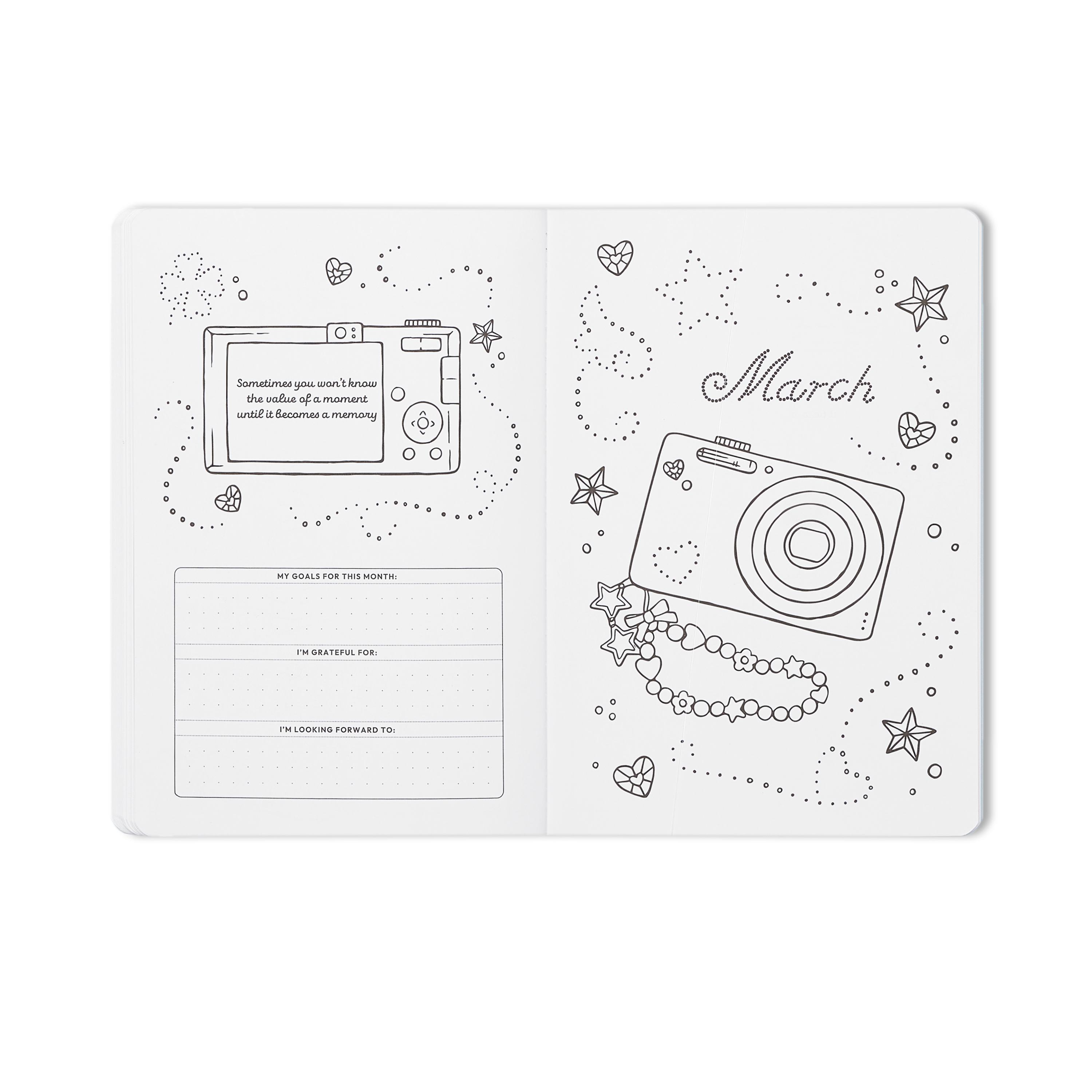 Softcover 2027 Doodle Planner (Quarterly)
