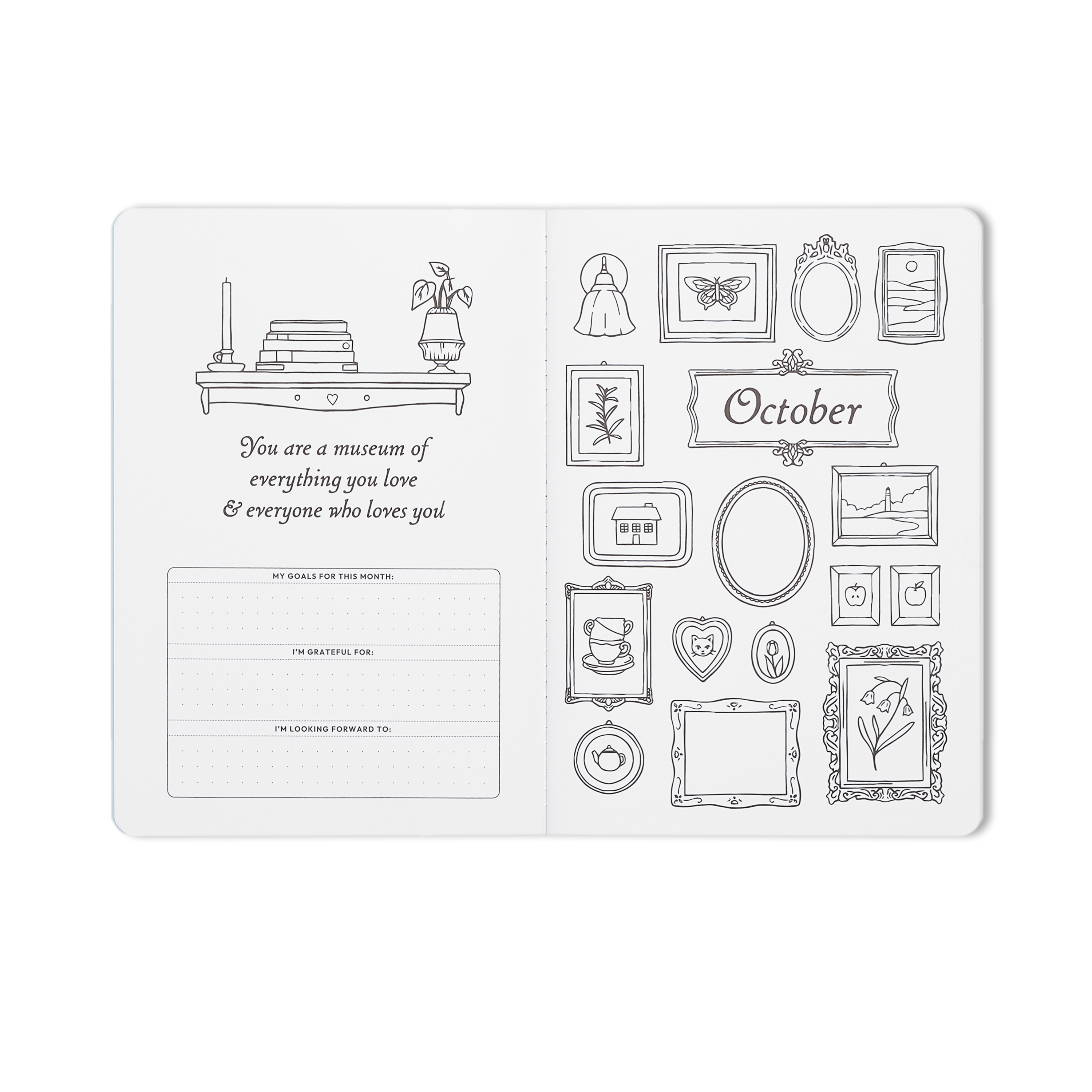 Softcover 2027 Doodle Planner (Quarterly)