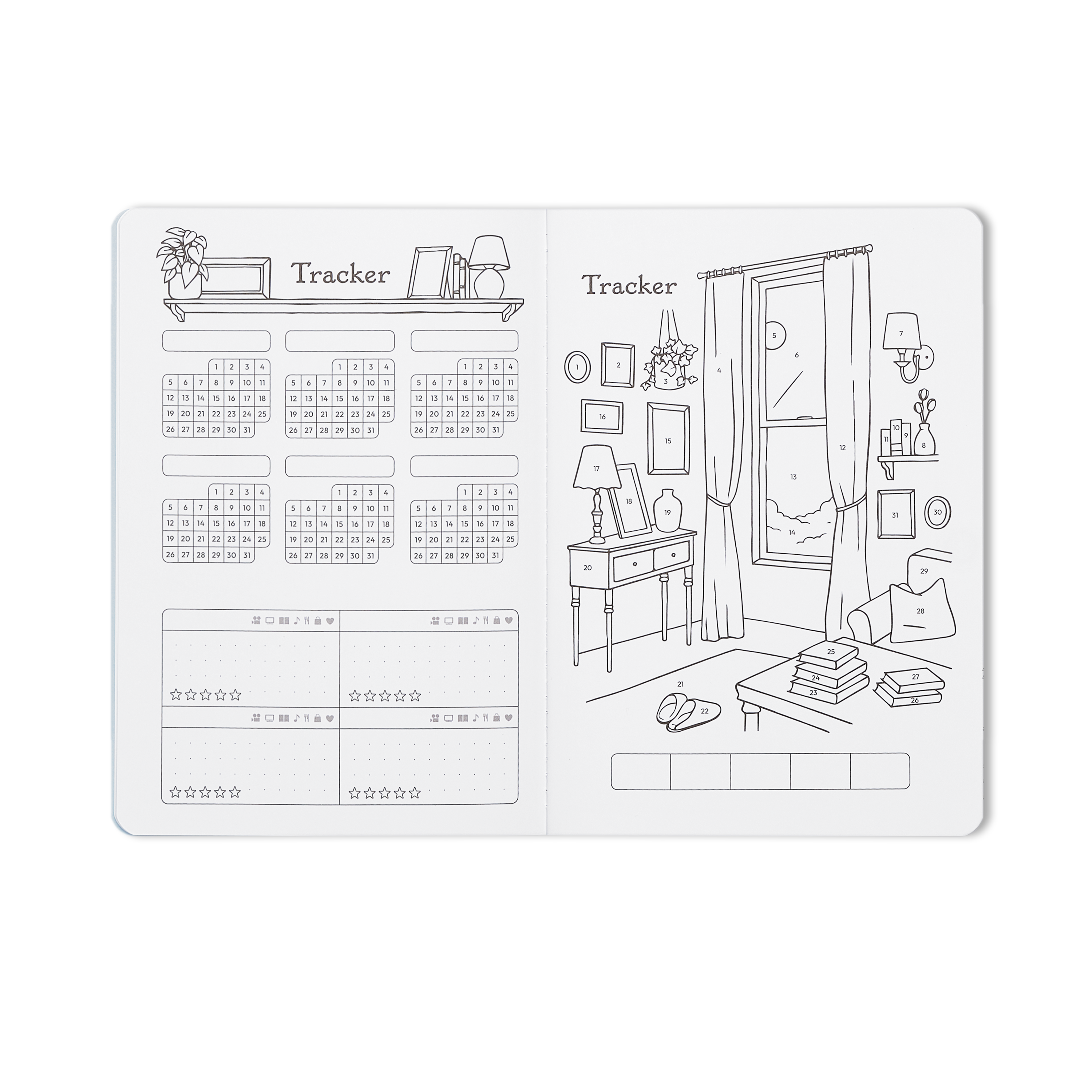Softcover 2027 Doodle Planner (Quarterly)