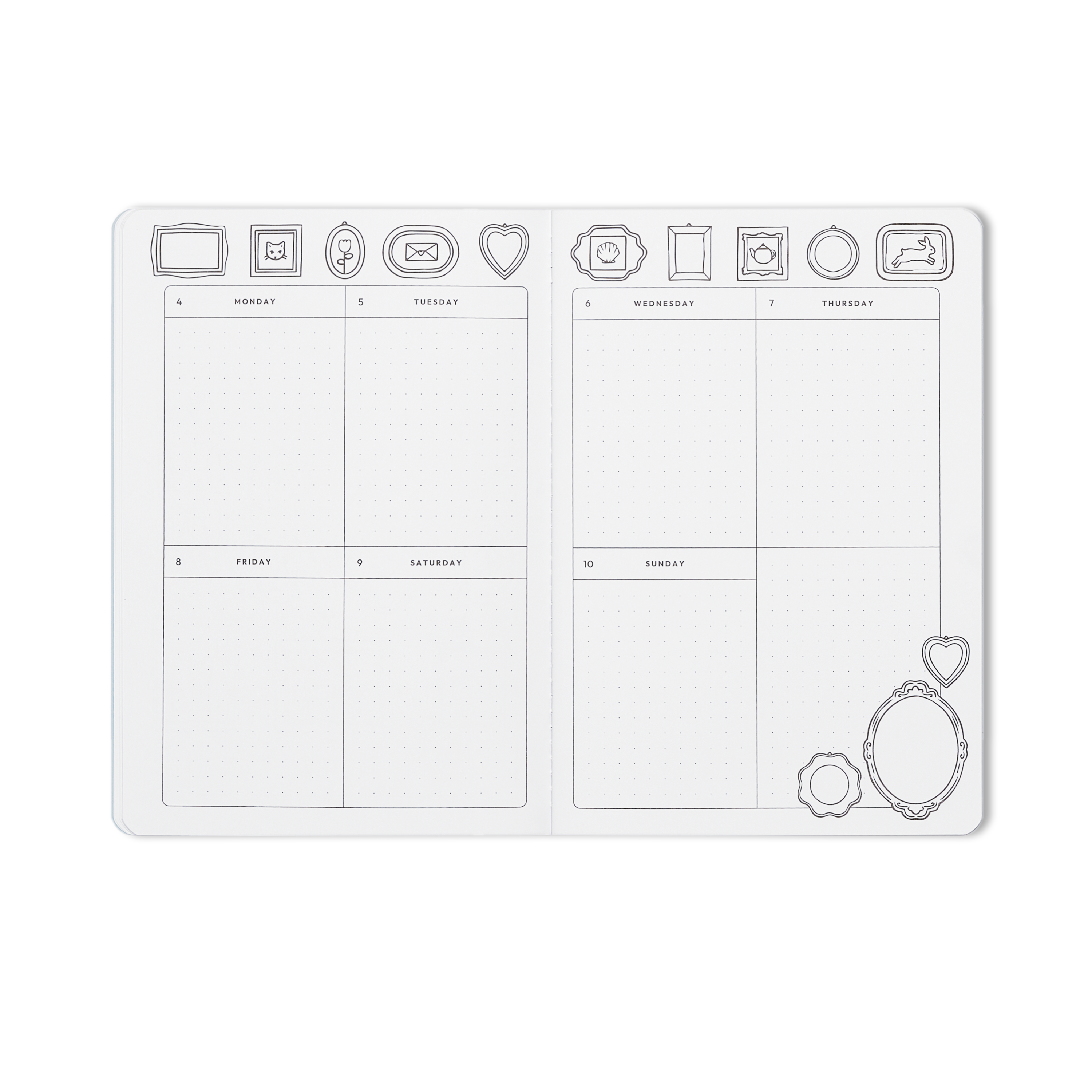 Softcover 2027 Doodle Planner (Quarterly)