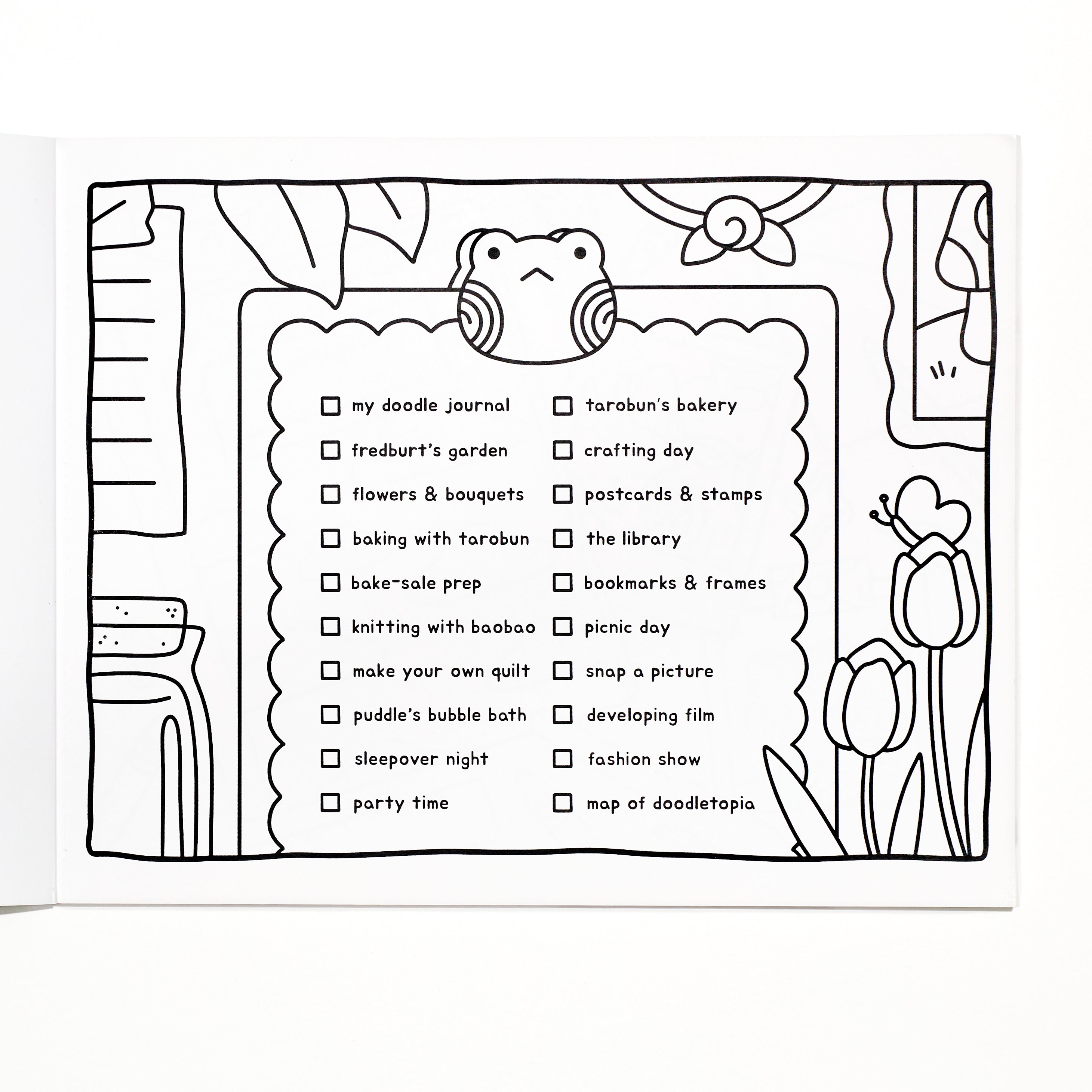 Lil Doodle Friends Crafts & Coloring Book