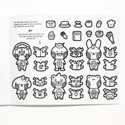 Lil Doodle Friends Crafts & Coloring Book