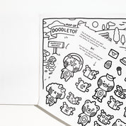 Lil Doodle Friends Crafts & Coloring Book