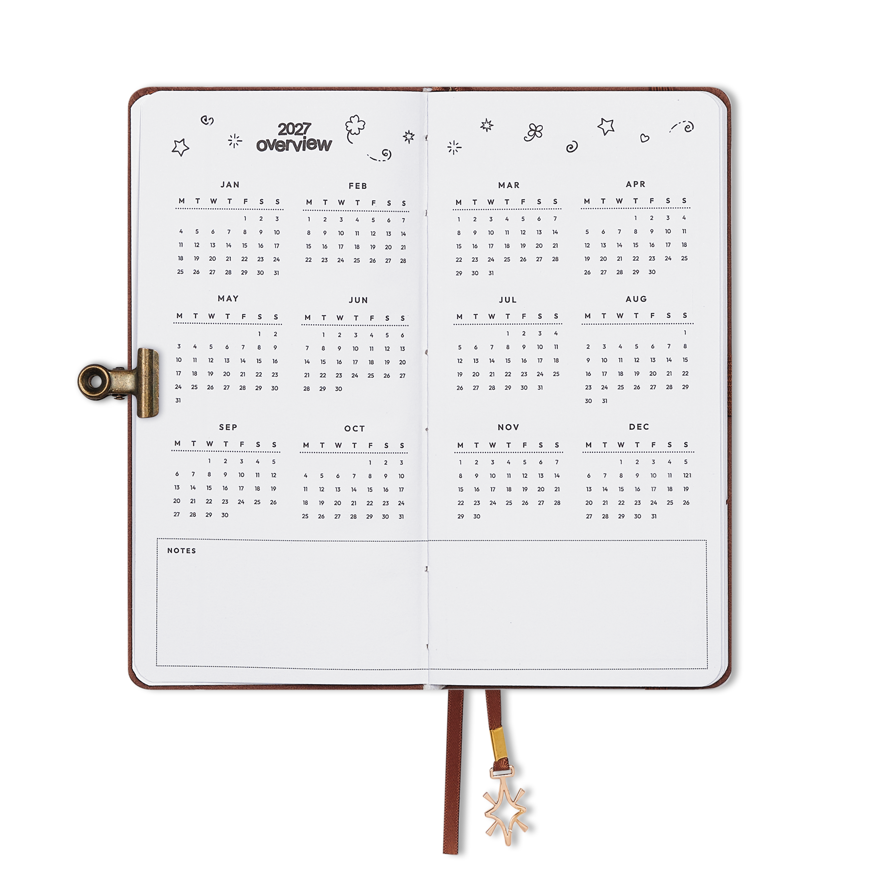 2027 Doodle Planner (Compact)