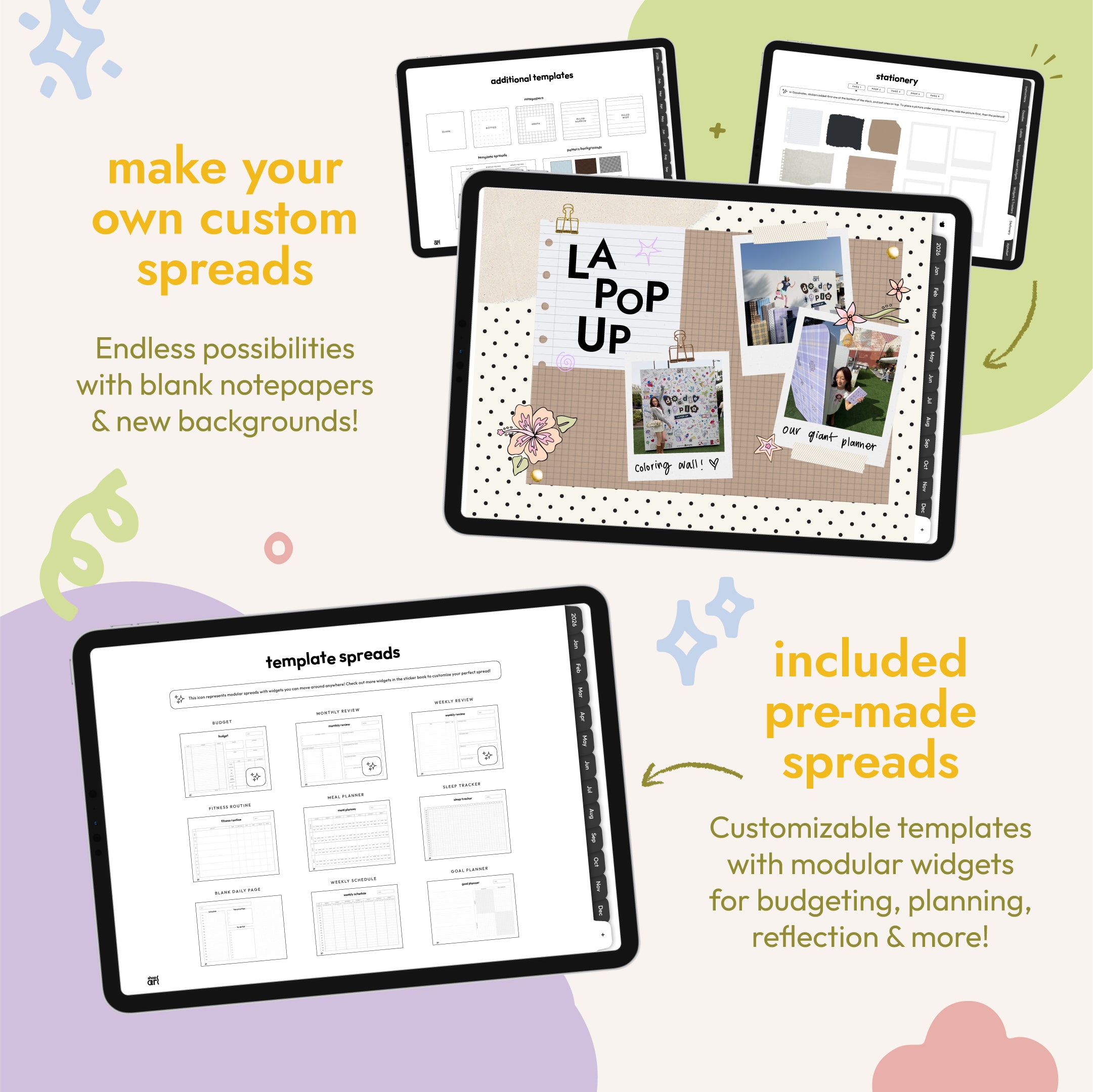 2026 Digital Doodle Planner