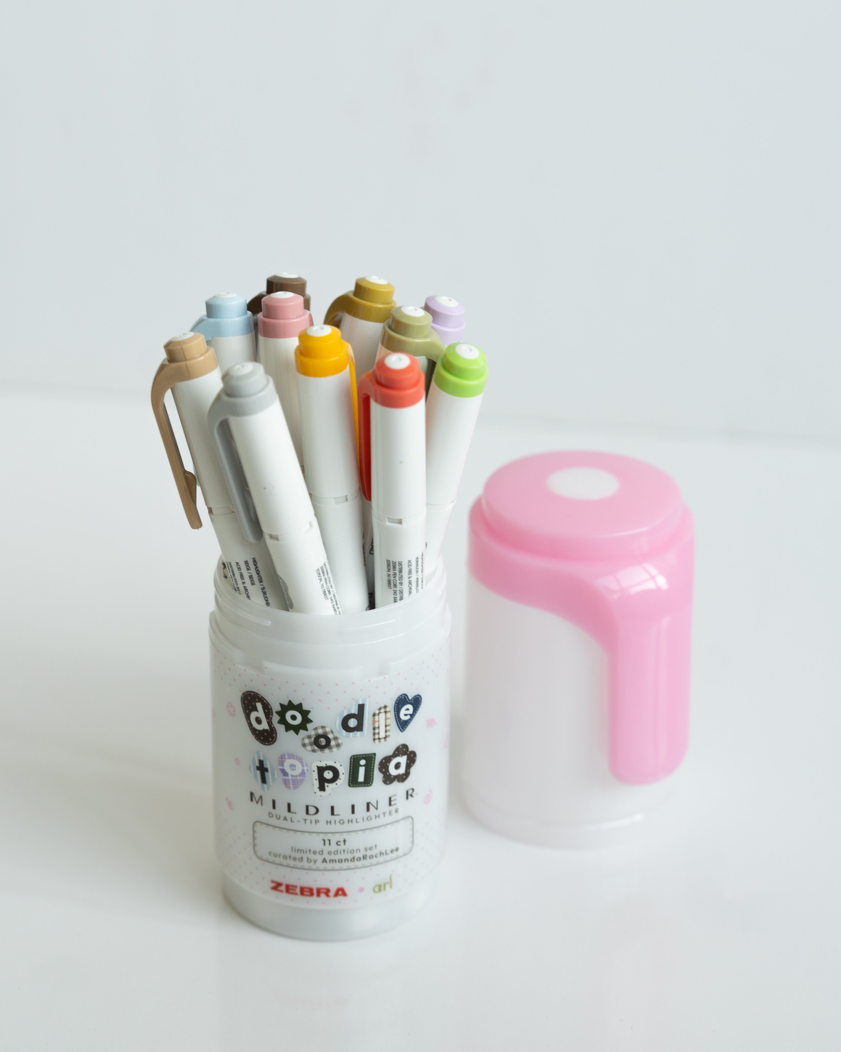 Zebra x Shop ARL MILDLINER Dual-Tip Creative Highlighter Set (11ct)