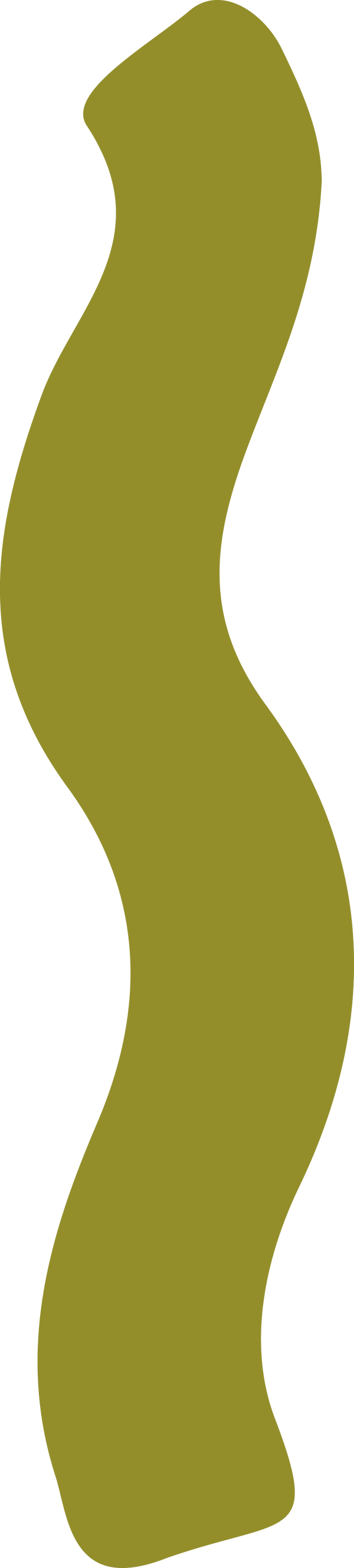 green straight squiggle icon