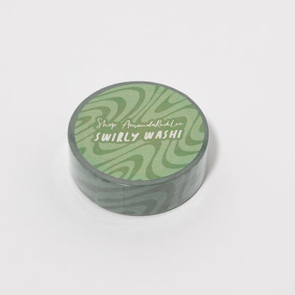 Matcha Swirl Washi Tape