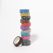 Black & White Swirl Washi Tape